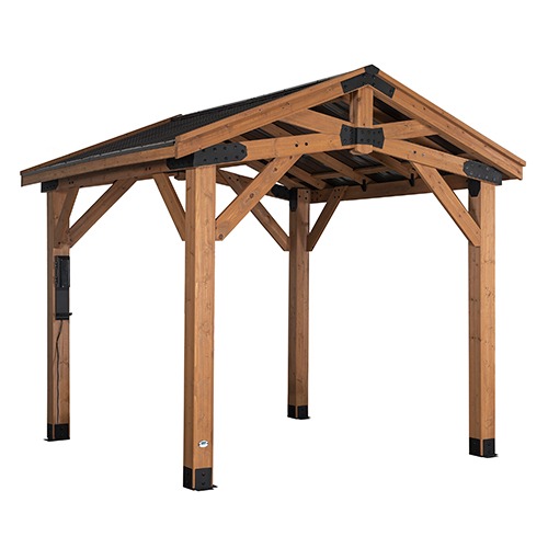 Claremont pergola lounger discount porch swing with stand