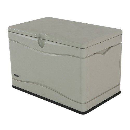 Photo of Heavy-Duty Outdoor Storage Deck Box - 80 Gallon