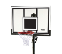 Photo of Adjustable In-Ground, Power Lift, Slam-It Pro Basketball Hoop