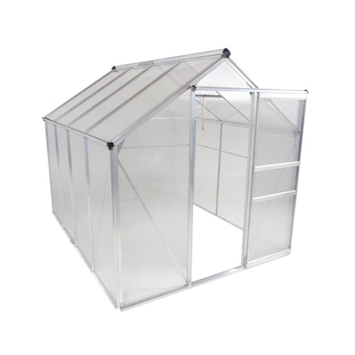 Photo of WALK-IN 6' X 8' Lawn and Garden Greenhouse with Heavy Duty Aluminum Frame