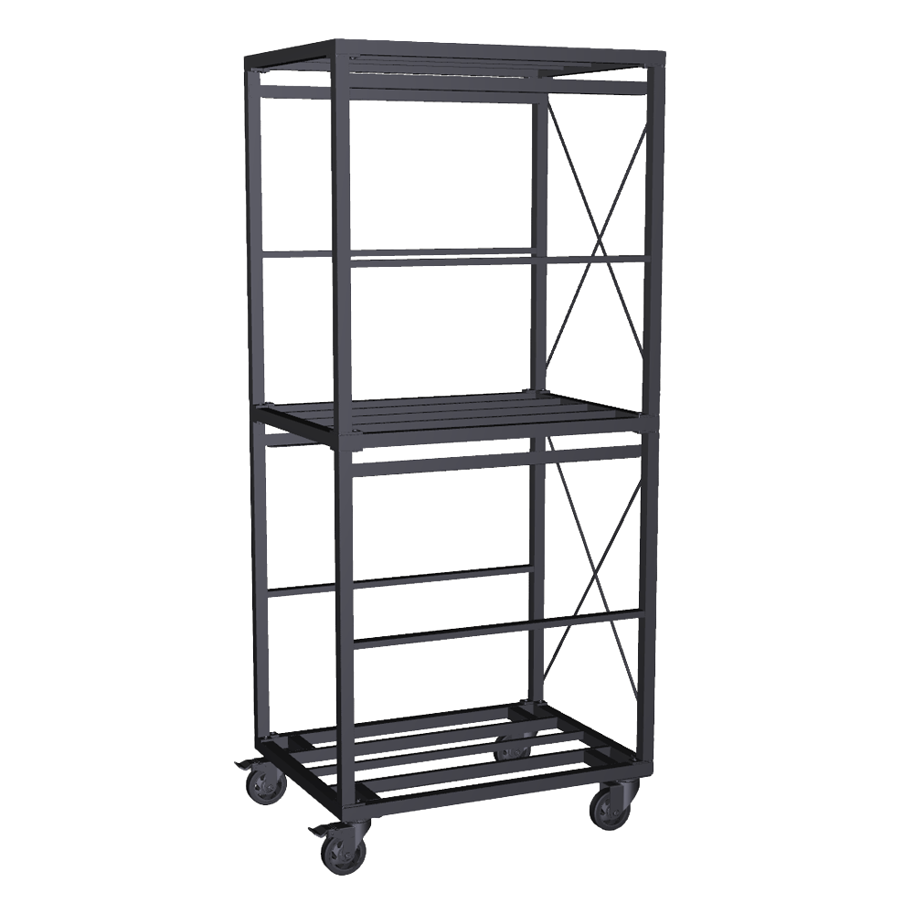 5-Tier Bin Rack