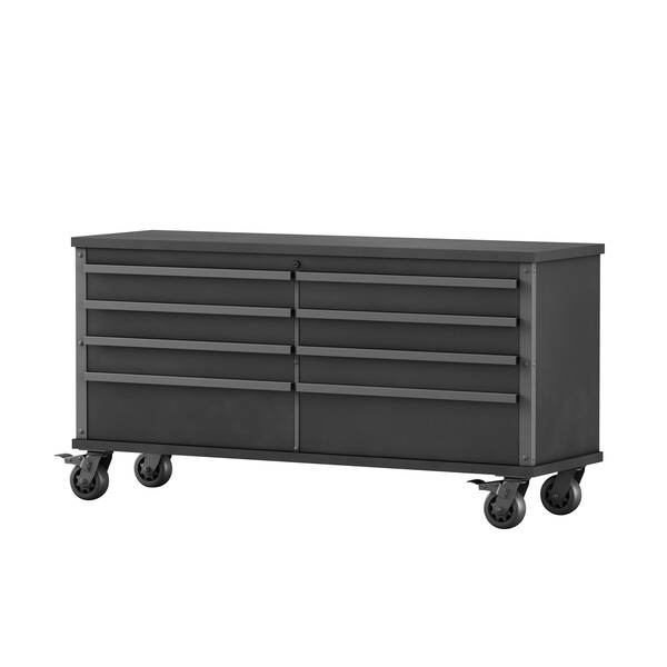 Photo of Keoki 63in 8 Drawer Tool Cart Storage Cabinet