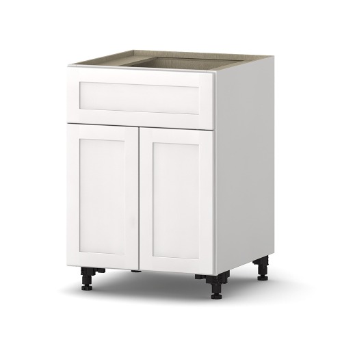 Photo of Shaker Single and Two Door, One Drawer Base Cabinet