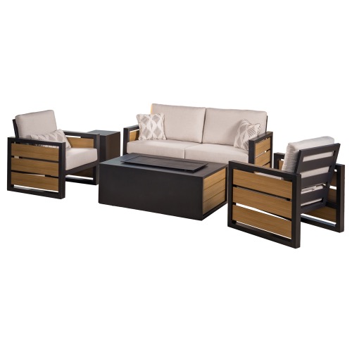 Photo of Bradford 5pc Fire Deep Seating Set