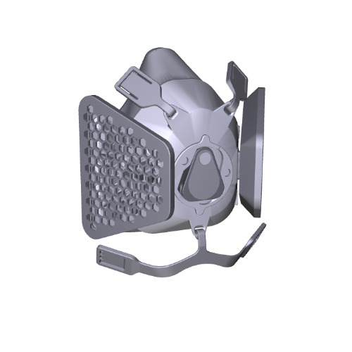 Photo of 3D Printable Respirator Mask