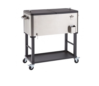 Photo of 100-Quart Detachable Stainless Steel Cooler
