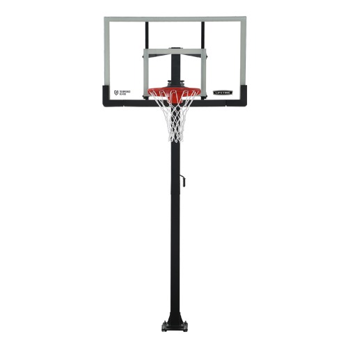 Photo of Adjustable Bolt Down, Crank Adjust Basketball Hoop