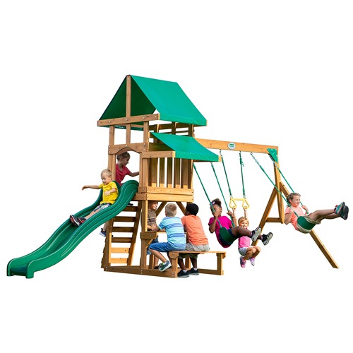 Photo of Belmont Wooden Swing Set