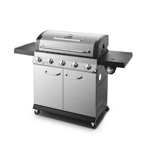 Photo of 5-Burner Premier Natural Gas Grill with Side Burner