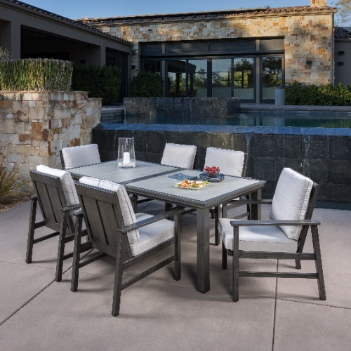 Photo of Clifton 7-Piece Cushion Dining Set