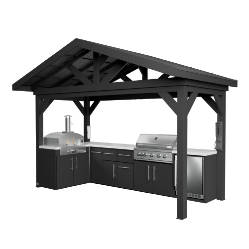 Photo of Lancaster L-Shaped Outdoor Kitchen