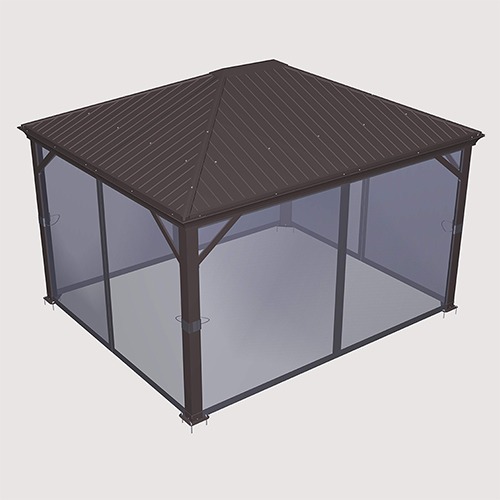 Photo of 10'x12' Alameda Hardtop Gazebo