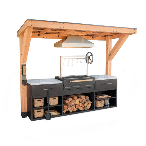 Timber Rock Outdoor Argentine Cook Station