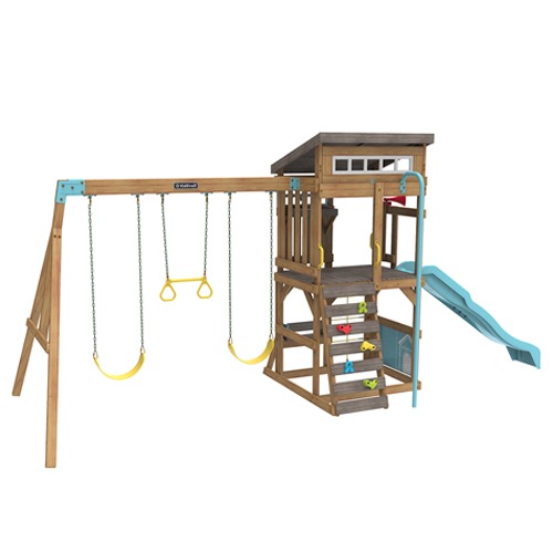 Photo of Modern Outdoor Swing Set Playset