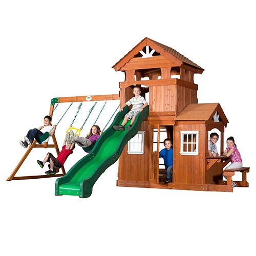 Photo of Shenandoah Wooden Swing Set