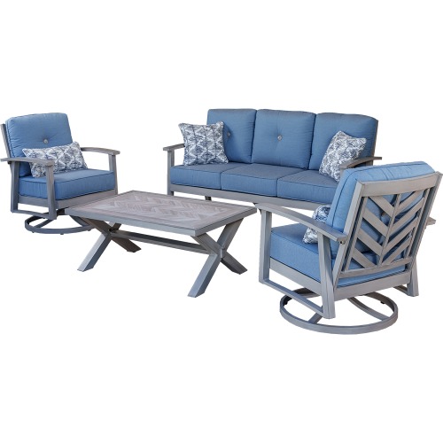 Photo of SunVilla Harrington 4pc Deep Seating Set