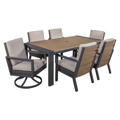 Photo of Archer 7pc Cushioned Dining Set