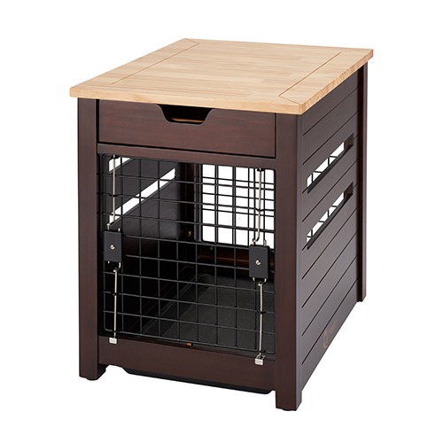 Photo of RENEW Hide + Seek Dog Crate And End Table
