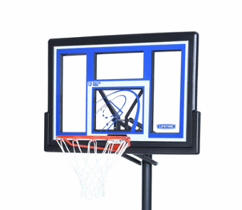 Photo of Adjustable Courtside Portable, Quick Adjust II, Classic Basketball Hoop