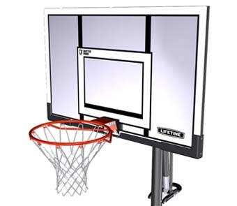 Photo of Adjustable XL Portable, Power Lift. Slam-it Basketball Hoop