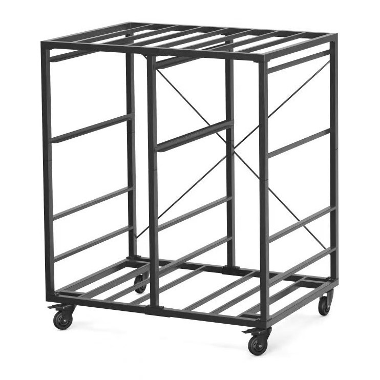 8-Bin Rolling Rack