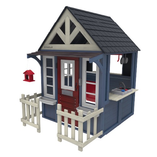 kidkraft stonewood outdoor playhouse