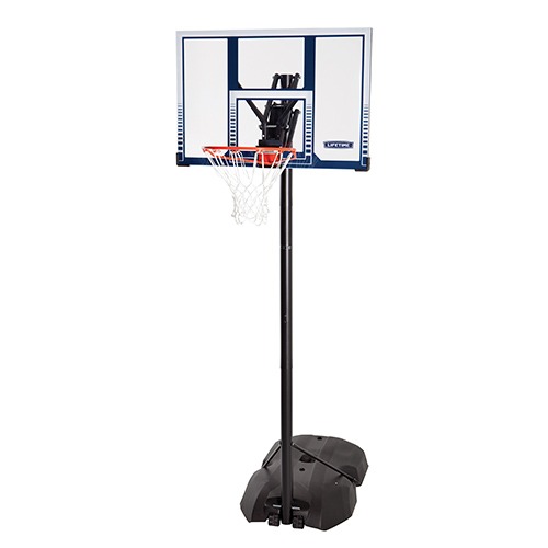 Photo of Adjustable Front Court Portable, Quick Adjust Basketball Hoop