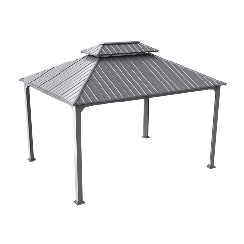 Photo of Lowe's 10x13 Double-Tier Hardtop Gazebo