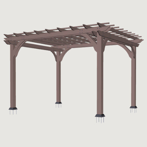 Photo of 10' X 12' Wood Pergola