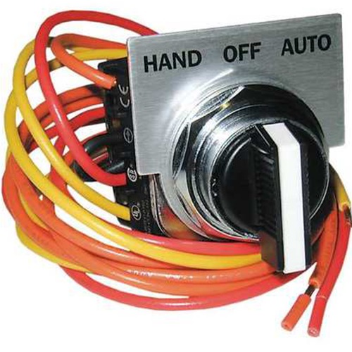 Photo of NEMA Controls: 120V HOA Switch