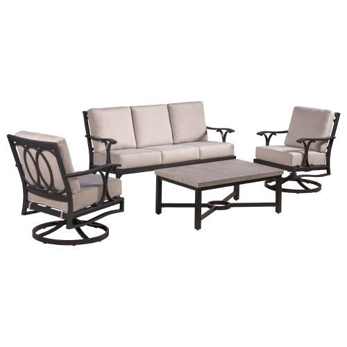 Photo of Abington (Recolor) 4pc Seating Set (no pillows)