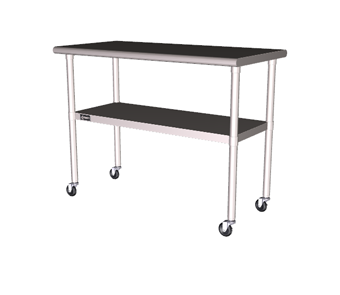 Photo of Stainless Steel Table With Casters