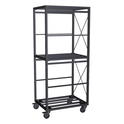 5-Tier Bin Rack