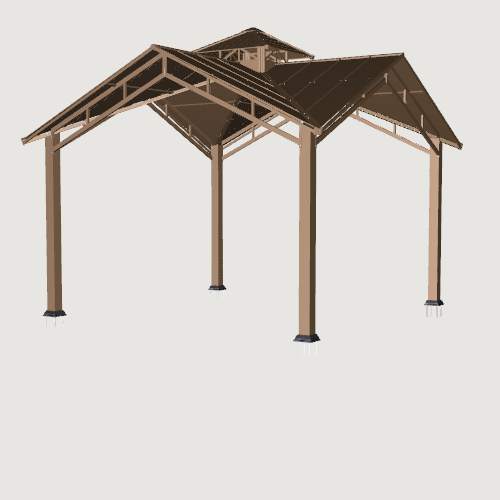 Photo of 12'x12' Pembroke Hard-Top Gazebo