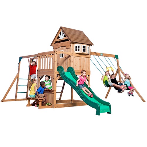 Photo of Montpelier Wooden Swing Set