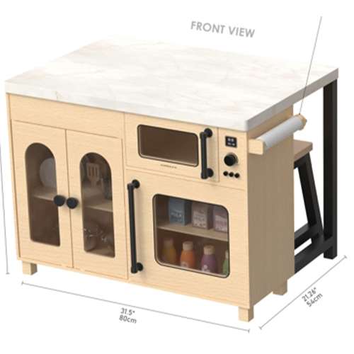 Deluxe Modern Kitchen Island