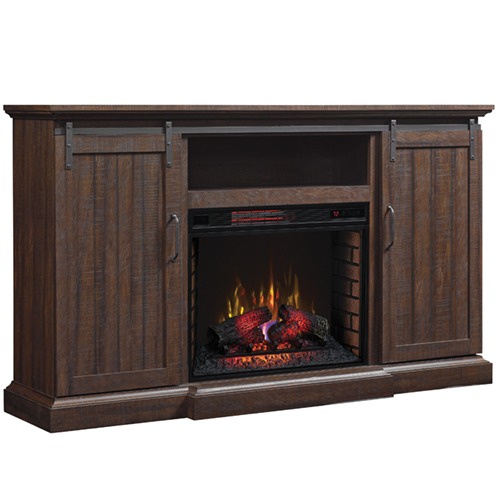 Photo of Chastain 56-in and 68-in Freestanding Media Console Electric Fireplace TV Stand