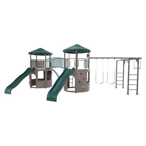 Photo of Double Adventure Tower with Monkey Bars