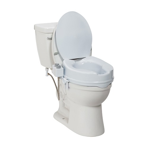 Photo of Raised Toilet Seat with Cool Water Bidet