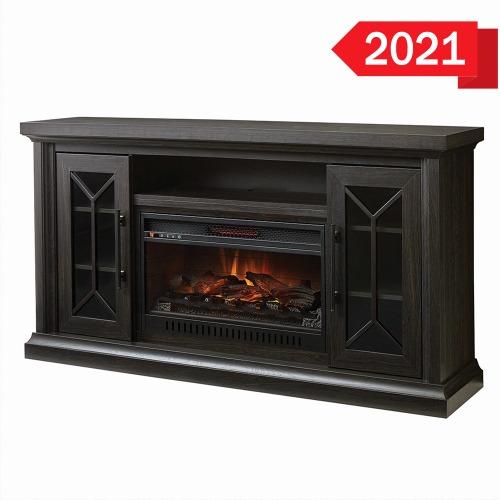 Photo of Madison 68in Media Console Infrared Electric Fireplace