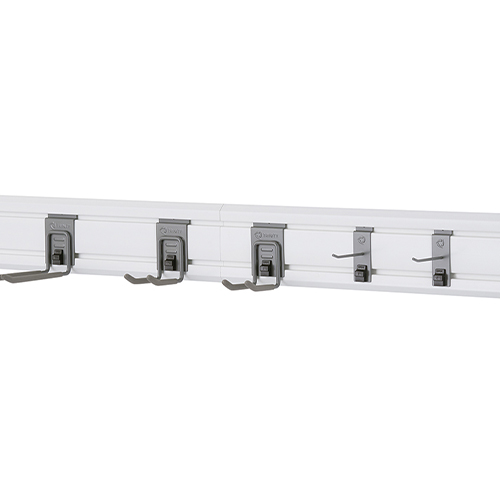 Photo of TRINITY 7-Piece Storage Track with Hooks