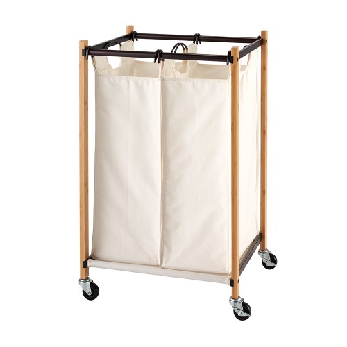 Photo of TRINITY BASICS 2-Bag Laundry Cart