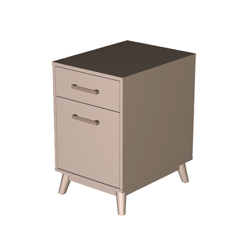 Photo of 2-Drawer File Cabinet