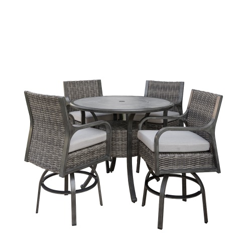 Photo of SunVilla Andres 5-Piece High Dining Set
