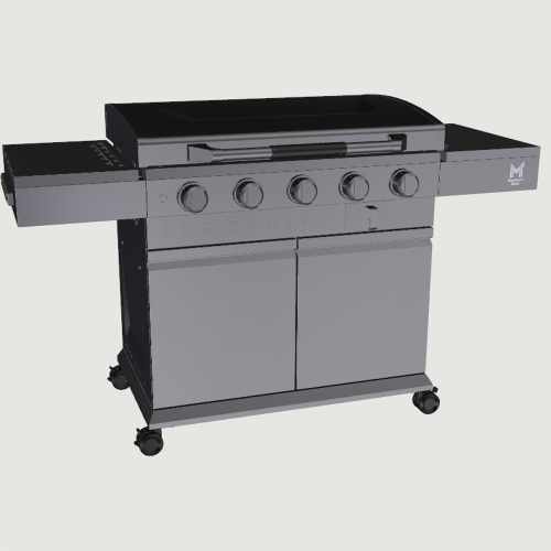Photo of Pro Series 5-Burner 36