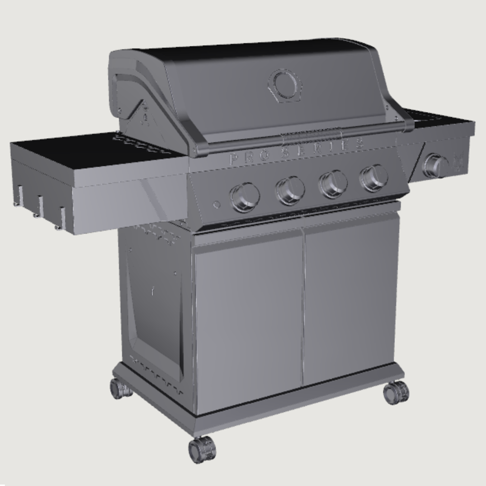Pro Series 4-Burner Gas Grill