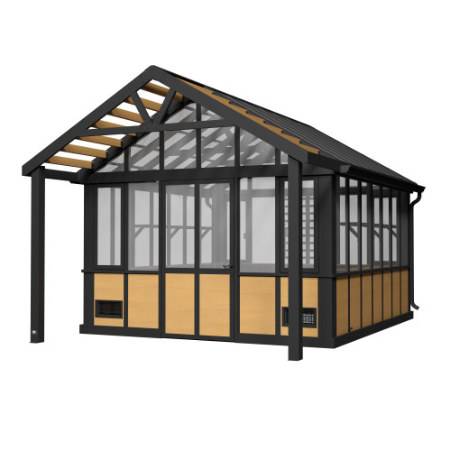 Larkspur Metal Greenhouse
