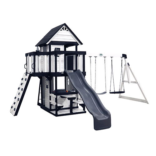Canyon Creek Wooden Swingset (White) (AU)