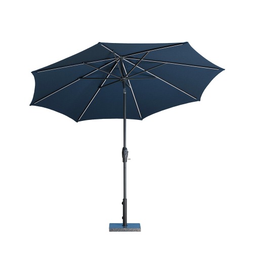 Photo of 10' Round Solar LED Market Umbrella
