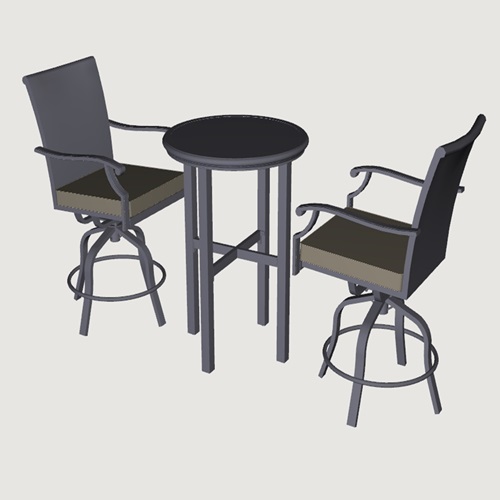 Photo of Portsmouth Bistro Set 3PC